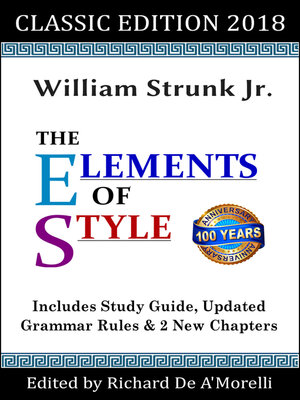 cover image of The Elements of Style